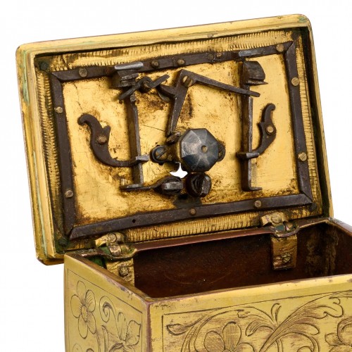 Curiosities  - Miniature jewel casket in the manner of Michael Mann, Southern Germany 17th century