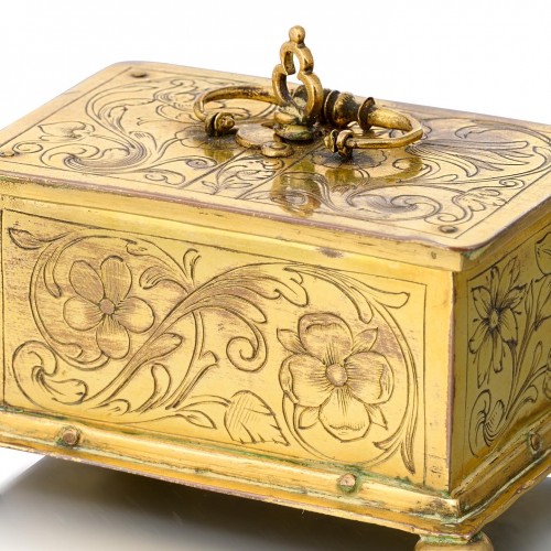 Miniature jewel casket in the manner of Michael Mann, Southern Germany 17th century - 