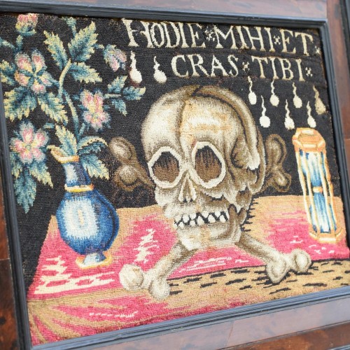  - Memento Mori needlework, Flander or Germany 17th century