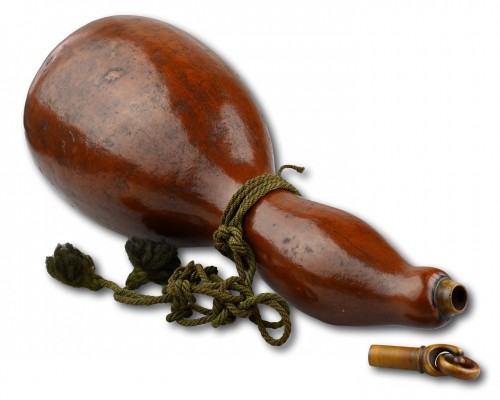 Large double gourd flask, Japan 19th century - 