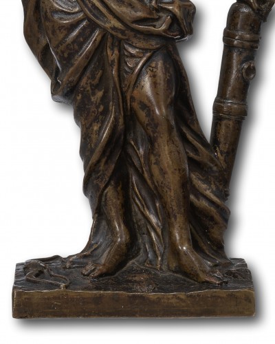 XVIIIe siècle - Figure en bronze d'Omphale, France fin XVIIe début XVIIIe siècle