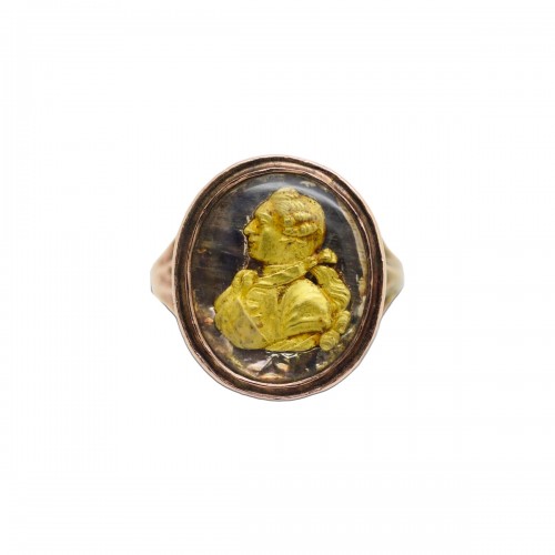Gold Ring Of Gustav III (1746-1792), Sweeden 18th Century