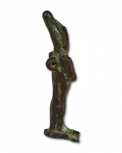 Ancient Art  - Bronze votive figure of Osiris. Egypt Late Period (c. 713–332 BC).