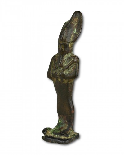 BC to 10th century - Bronze votive figure of Osiris. Egypt Late Period (c. 713–332 BC).