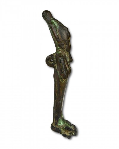 Figure votive en bronze d'Osiris, Égypte période tardive (vers 713-332 av. J.-C.) - 