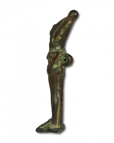  - Bronze votive figure of Osiris. Egypt Late Period (c. 713–332 BC).