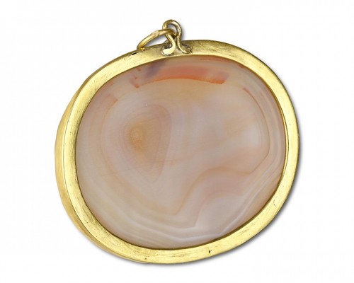 - Large agate intaglio depicting the marriage of the Virgin