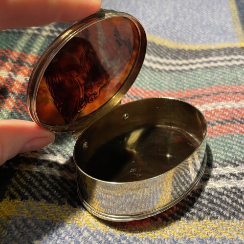 John Obrisset tortoiseshell snuff box of Charles Ist - 