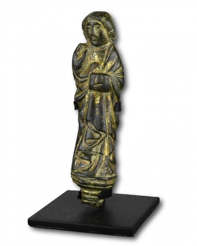 Bronze figure of Saint John the Evangelist, 15th century - 