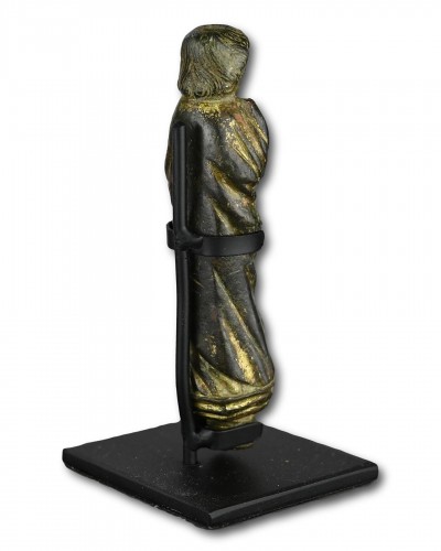  - Bronze figure of Saint John the Evangelist, 15th century