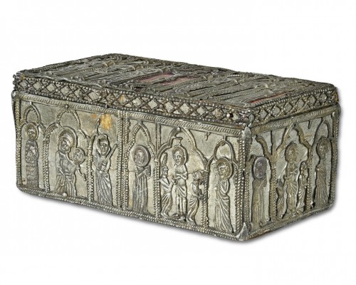  - Lead clad casket with scenes of the life of Christ, 14/15th century