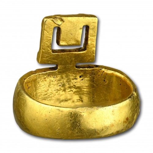 Avant JC au Xe siècle - Porte-clés ancien en or, 3e-4e siècle après JC
