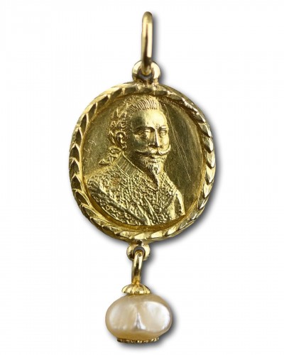 Médaille d'or des Royalistes pour Gustave Adolphus (1694-1632), roi de Suède - 