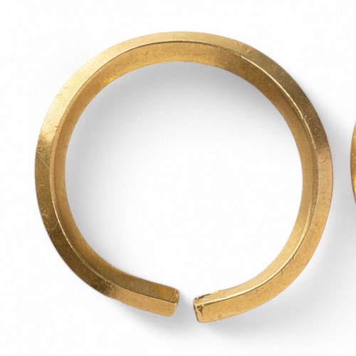 Avant JC au Xe siècle - Boucles d'oreilles pénannulaires en or - Âge du Bronze, civilisation minoenne IIe millénaire av. J.-C