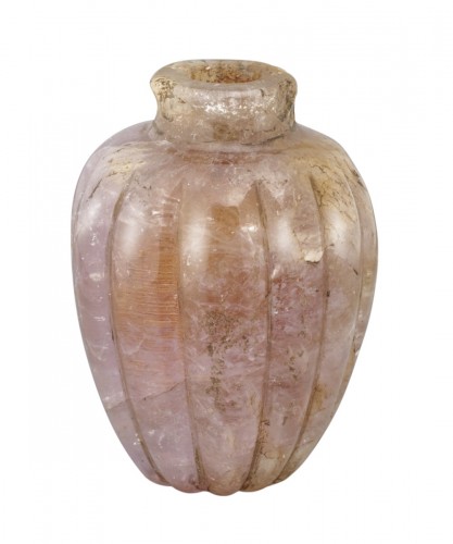 Miniature Lobed Amethyst Vase Italy 16th / 17th Century