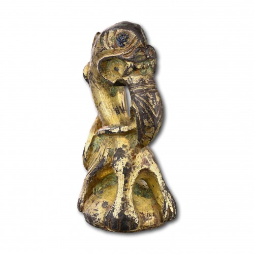 Ancient Art  - Rare Viking Silver-Gilt Ragnarök Amulet