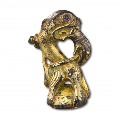 Rare Viking Silver-Gilt Ragnarök Amulet - 