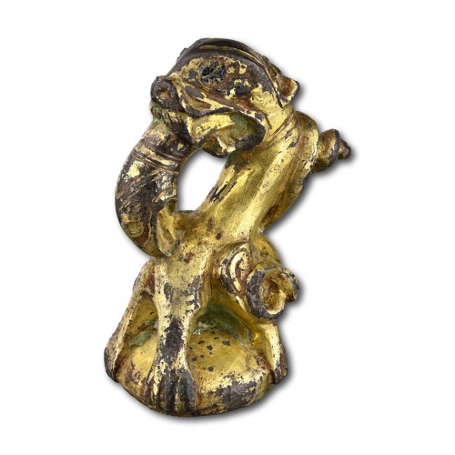 Antiquités - Rare Viking Silver-Gilt Ragnarök Amulet