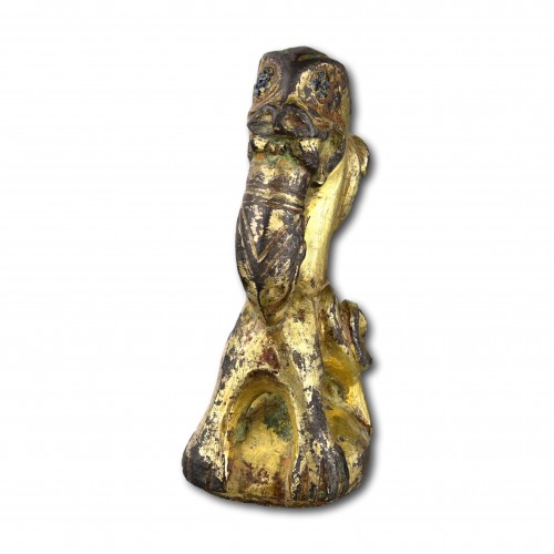 Antiquités - Rare Viking Silver-Gilt Ragnarök Amulet