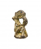 Amulette viking en vermeil représentant Ragnarök