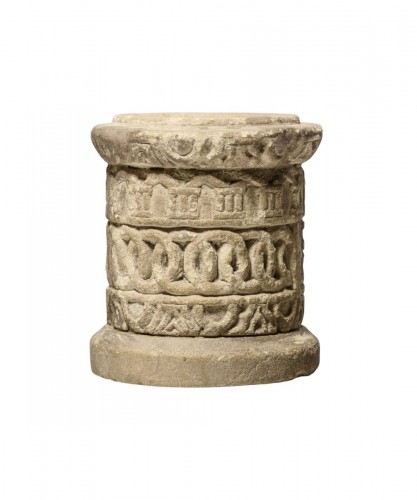 Limestone portable altar 12th century