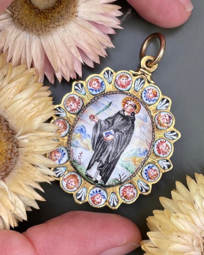 Devotional Pendant in the Manner of Giuseppe Bruno Sicily, 17th century - 