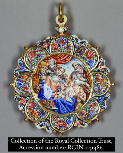 Antiquités - Devotional Pendant in the Manner of Giuseppe Bruno Sicily, 17th century