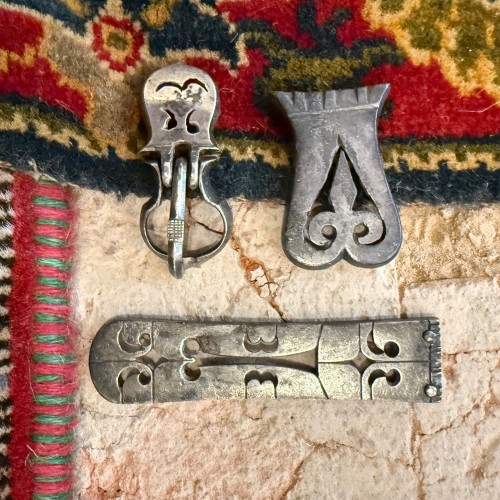 BC to 10th century - Silver Belt Fittings with Openwork Decoration, Byzantine Empire 6th–7th ce