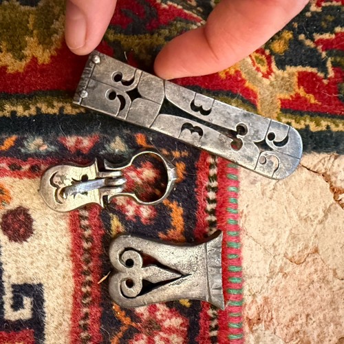  - Silver Belt Fittings with Openwork Decoration, Byzantine Empire 6th–7th ce