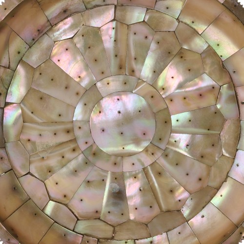 An Indo-Portuguese Mother-of-Pearl Dish, Gujarat16th–17th century - Curiosities Style 