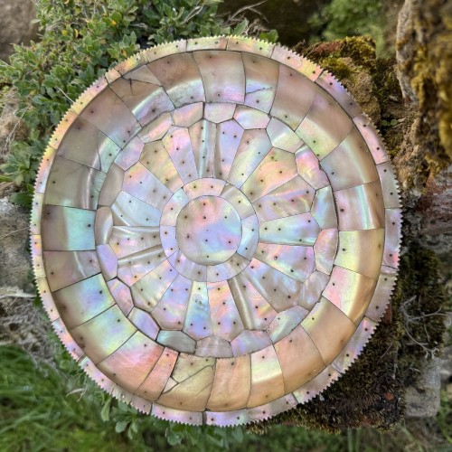 An Indo-Portuguese Mother-of-Pearl Dish, Gujarat16th–17th century - 