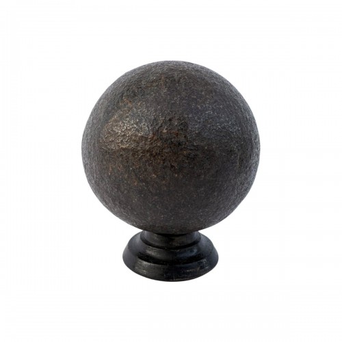 Bézoard avec socle en bois ébonisé tourné, XVIIIe siècle