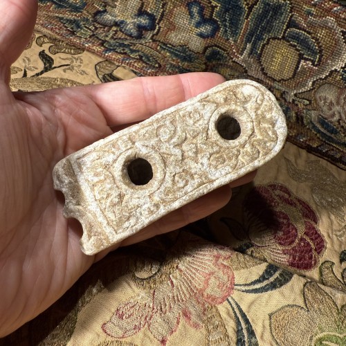 Encrier double romain en marbre, IIe-IIIe siècle ap. J.-C. - Matthew Holder