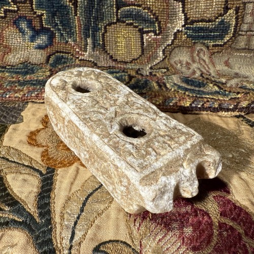 Avant JC au Xe siècle - Encrier double romain en marbre, IIe-IIIe siècle ap. J.-C.