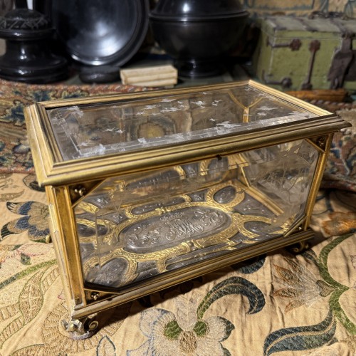Coffret en cristal de roche attribué à Giovanni Battista Metellino, Milan,d.1724 - 