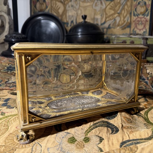  - Coffret en cristal de roche attribué à Giovanni Battista Metellino, Milan,d.1724