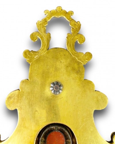 Miroir corail ormolu. Italien, milieu du 18e siècle - 