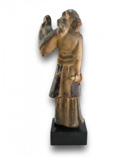 Sculpture en albâtre de Judith. Flamand ou allemand, fin du 16e siècle - 