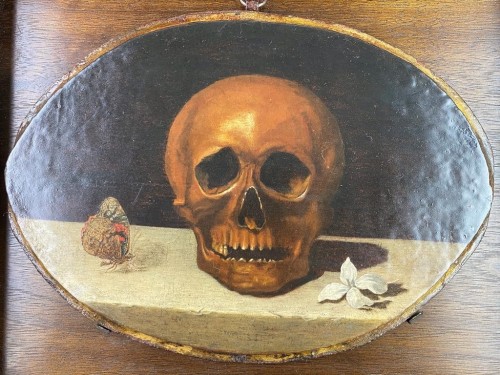 Vanitas painting, manner of Philippe De Campaigne. French, 17th century. - Paintings & Drawings Style 