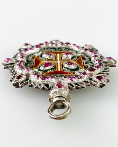 18th century - Ruby order of Christ. Portuguese 18th century