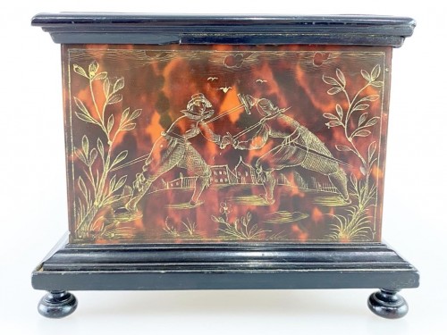 Tortoiseshell casket. Italian or Spanish, late 17th century - 