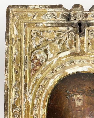 Art sacré, objets religieux  - Homme de douleurs, Espagne début du XVIIe siècle
