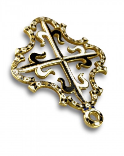 Ordre d'or et d'émail pour Saint Dominique. Espagne vers 1630 - Louis XIII