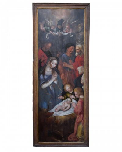 Altarpiece panel manner of Otho Van Veen (1556-1629). Flemish, 17th century