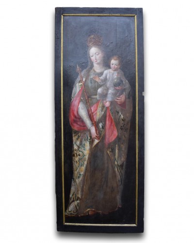 Panneau de retable, manière d'Otho Van Veen (1556 - 1629) - Flandres XVIIe siècle - Tableaux et dessins Style 