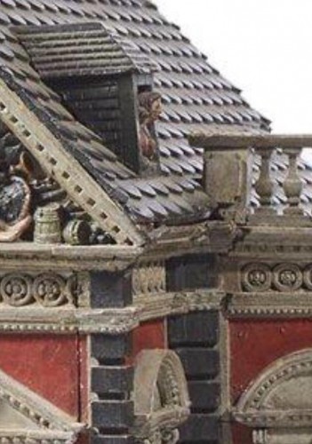 An imposing architectural model of a Chateau. French, 17th / 18th centur - 