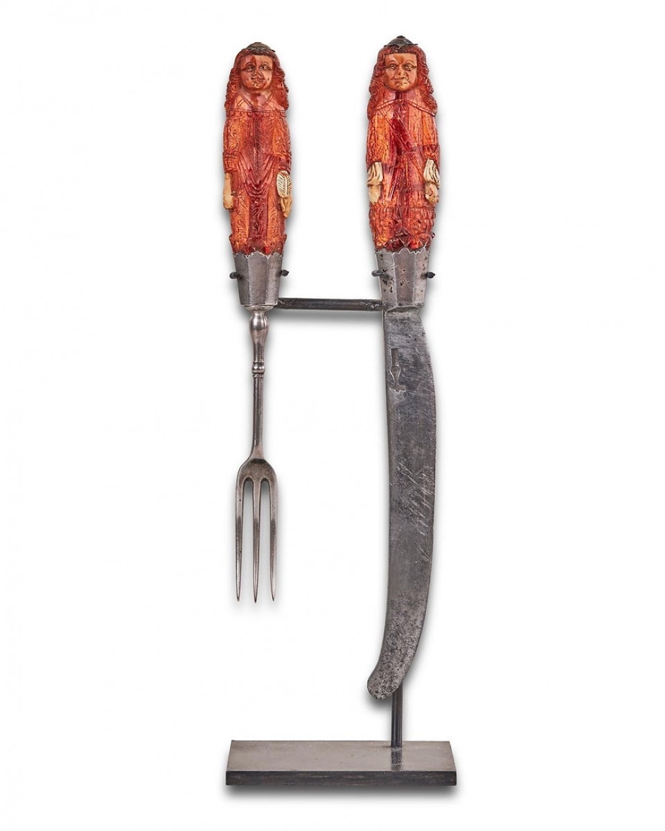 Amber German Knife Set