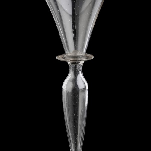 Glass & Crystal  - A fine Venetian wine glass, second half of the 16th century