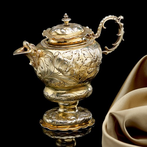 German Silver Gilt Ewer (1659 to 1663 German) - 