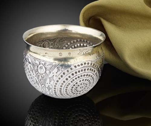 silverware & tableware  - Silver and Parcel Gilt Nuremberg Bratina/Tumbler Cup c.1630